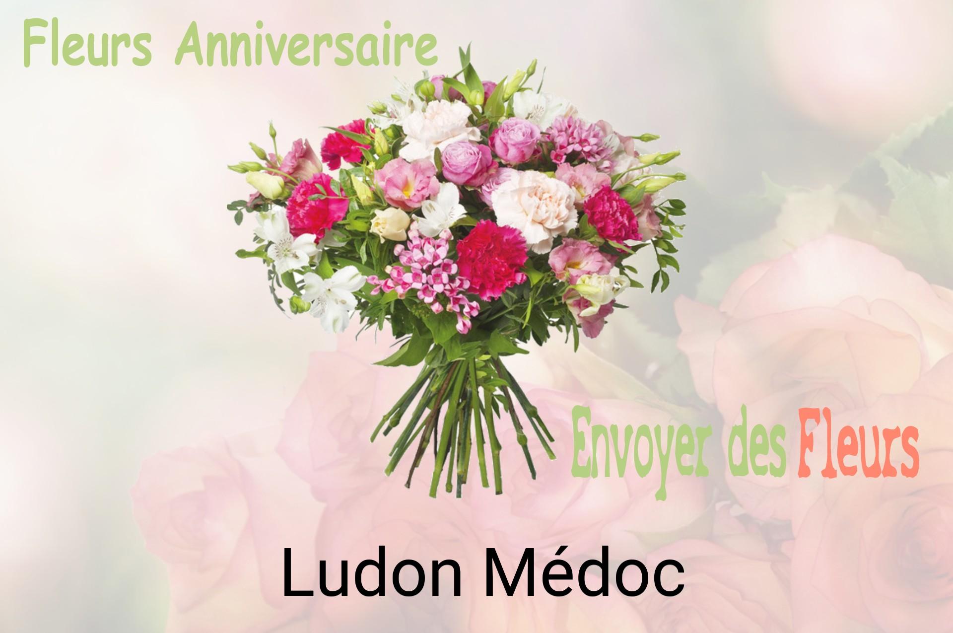 Bouquet de fleurs d’anniversaire livré à Ludon-Médoc