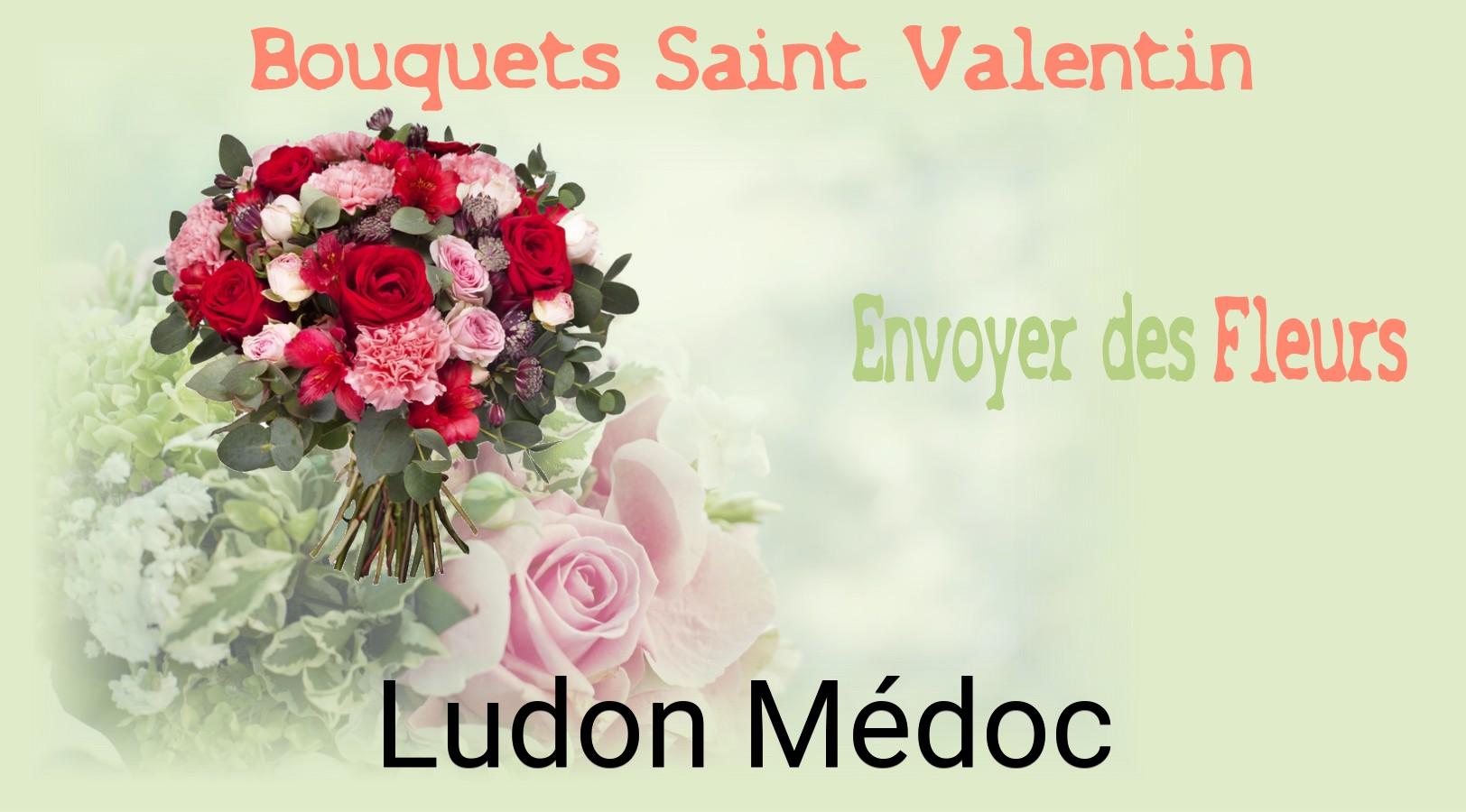 Roses de Saint-Valentin livrées à Ludon-Médoc